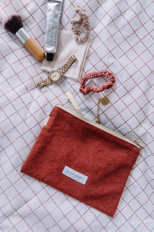 Petite pochette Rouille