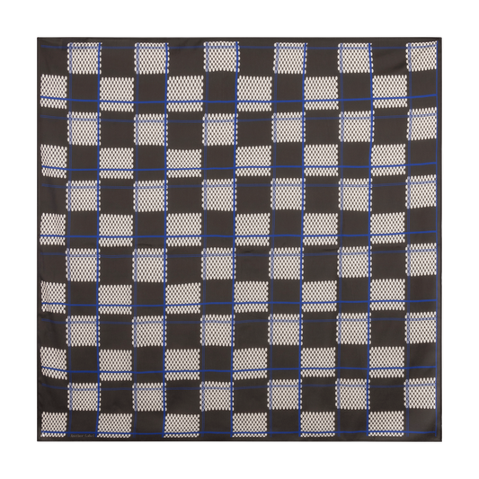 Check scarf delicioso dot
