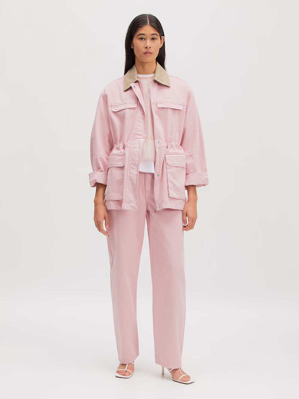 Bonnie jacket cameo pink