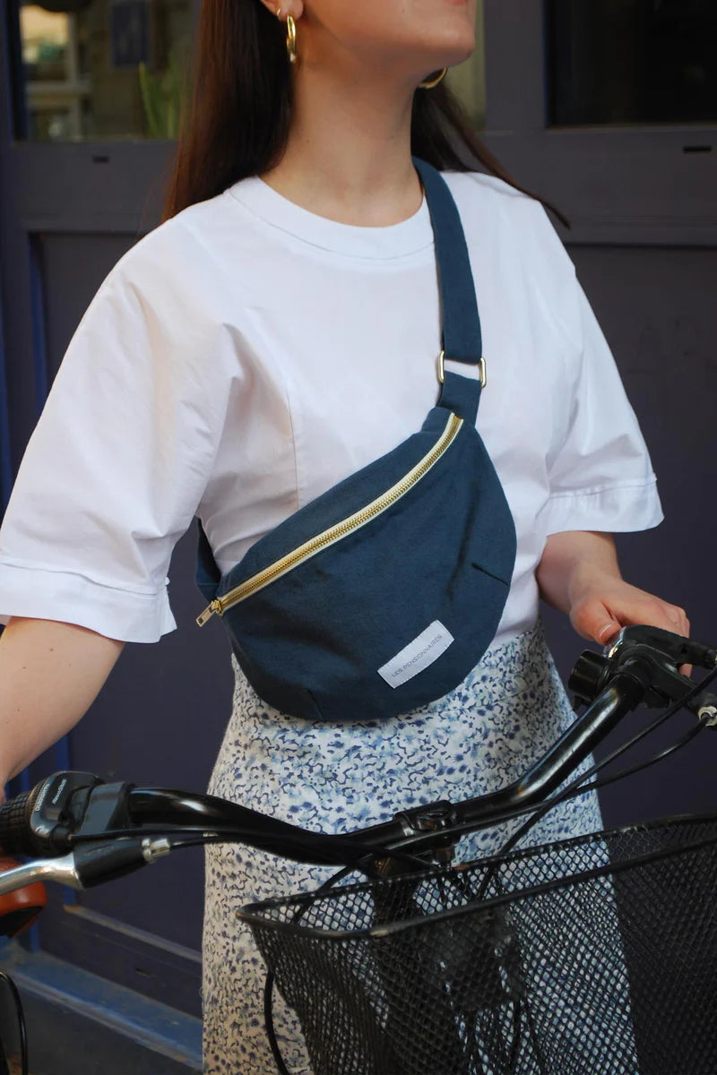 Sac banane blue orage