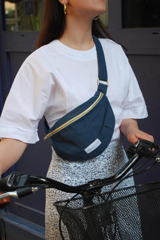 Sac banane blue orage
