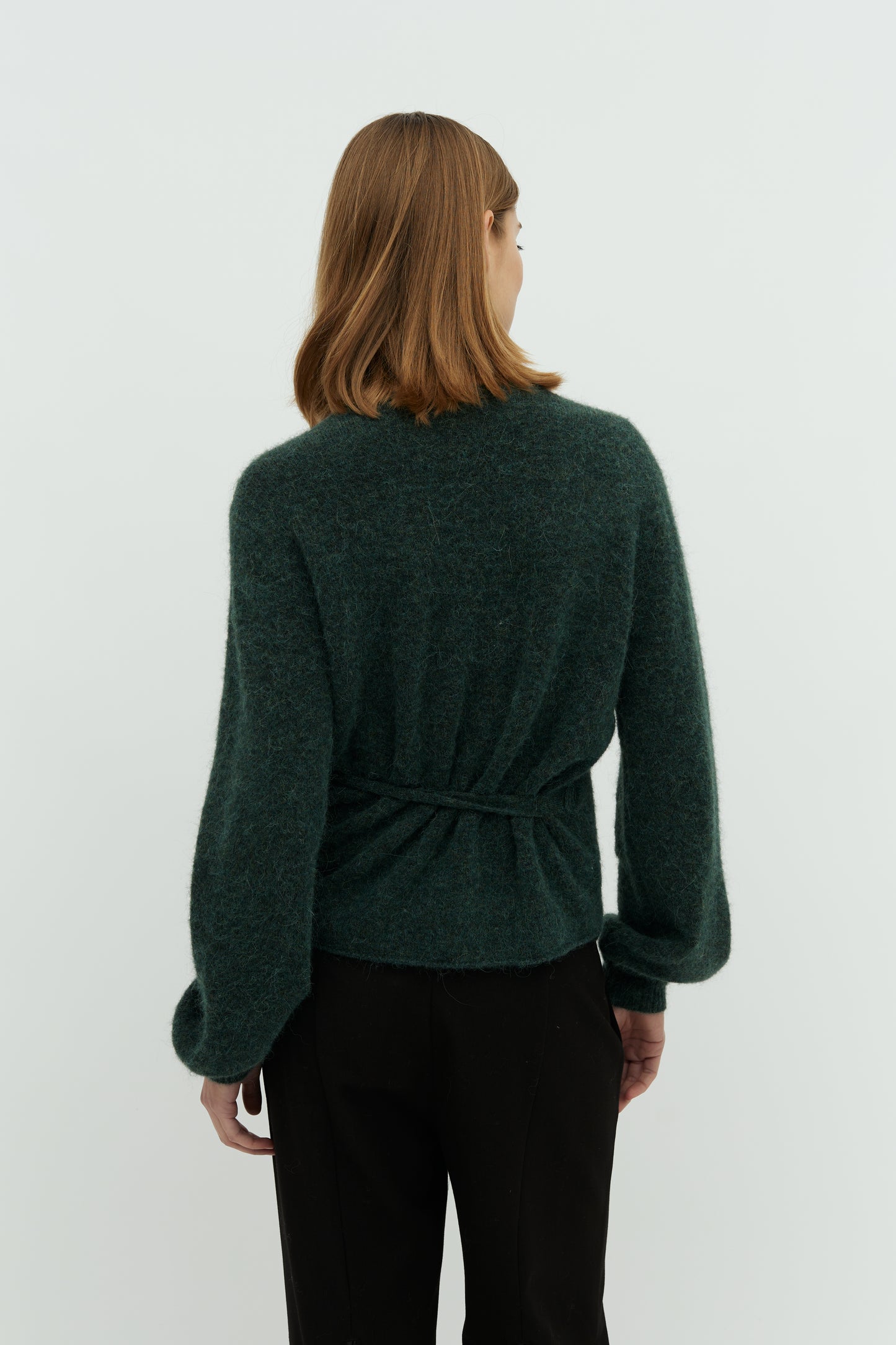 Charita knit jungle green