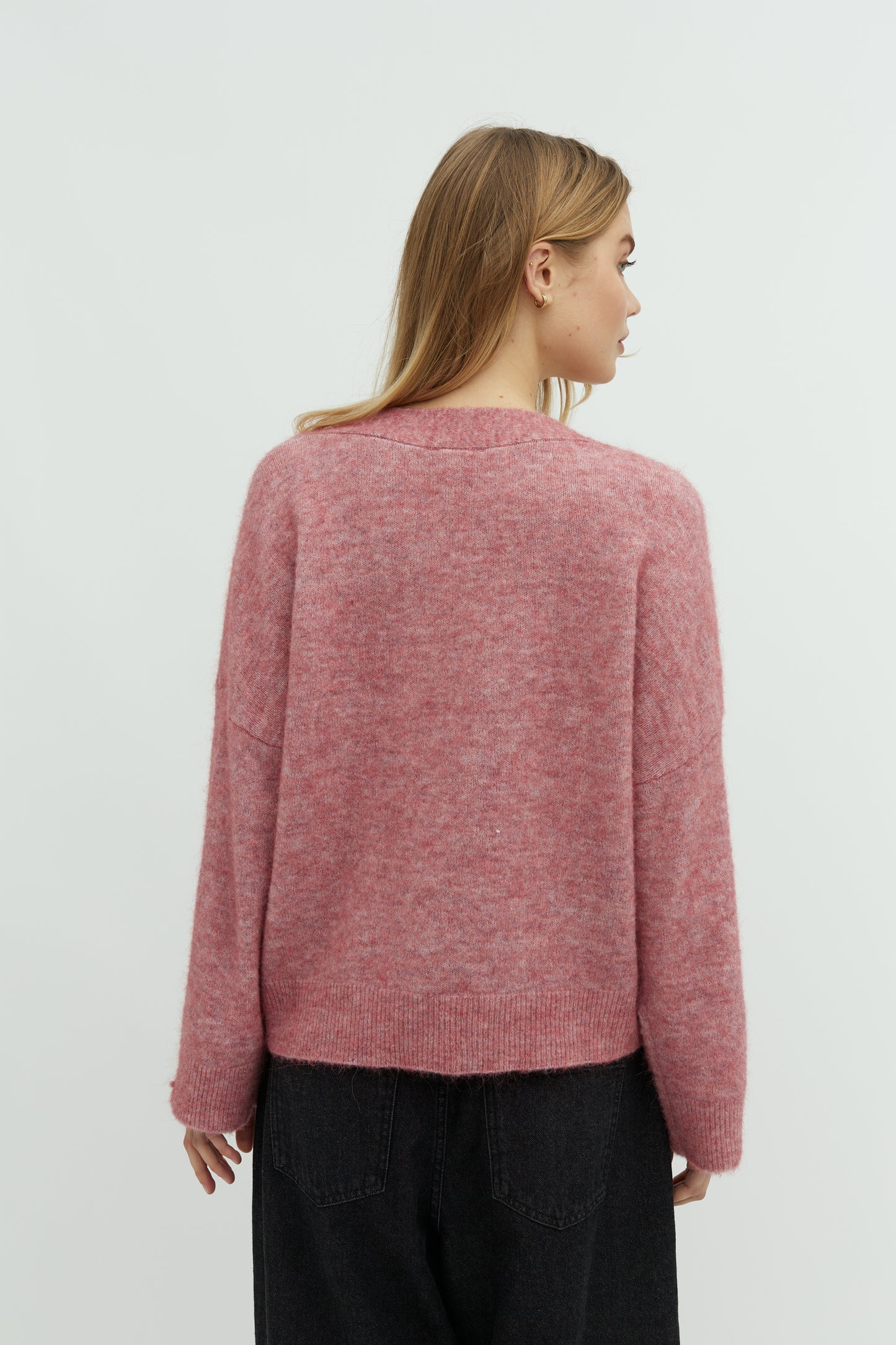 Charita knit rose melange