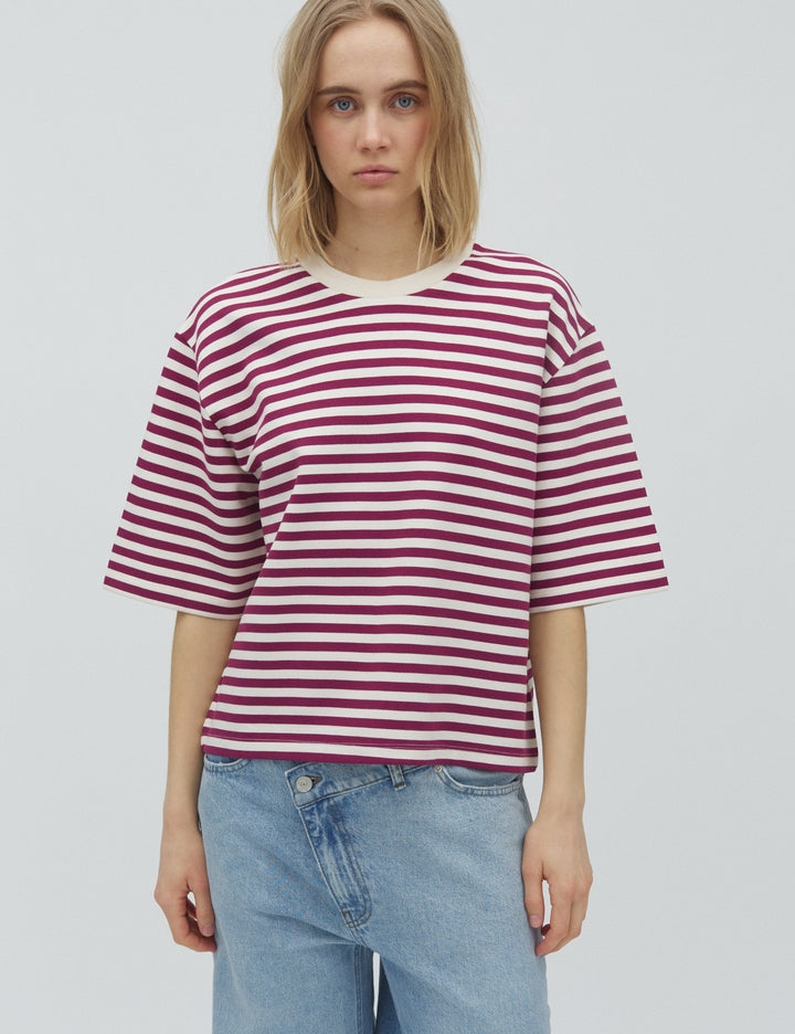 Emrys rasberry stripe