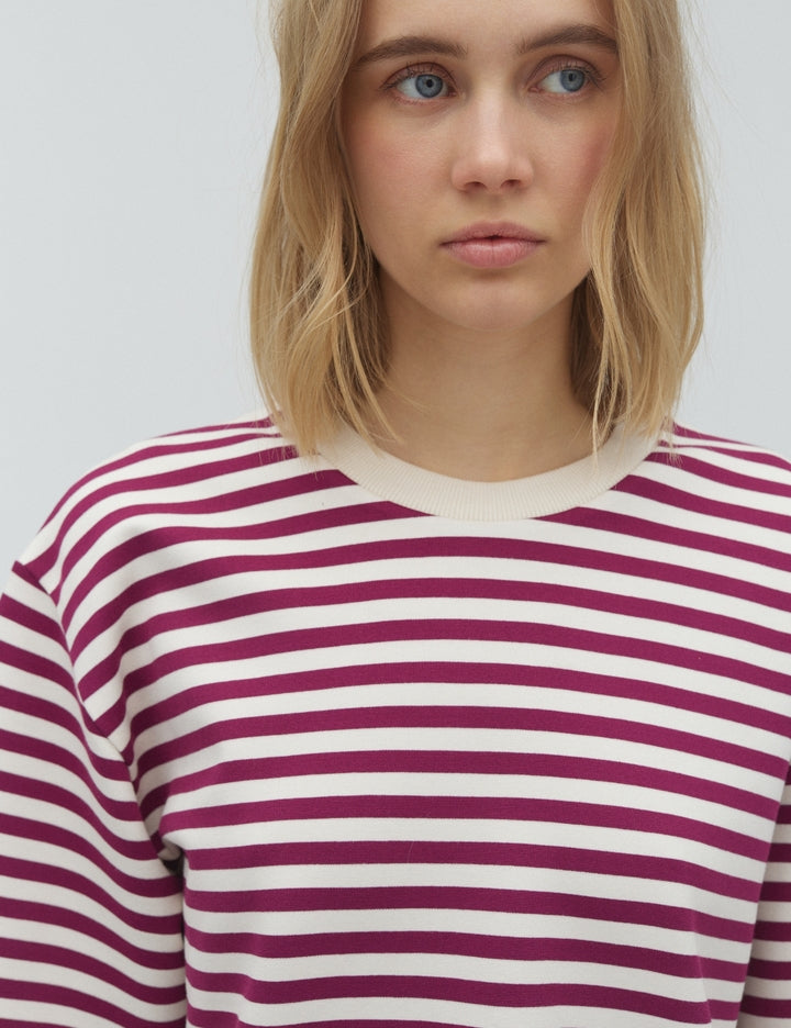 Emrys rasberry stripe