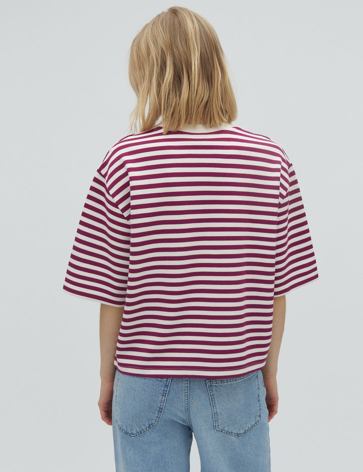 Emrys rasberry stripe