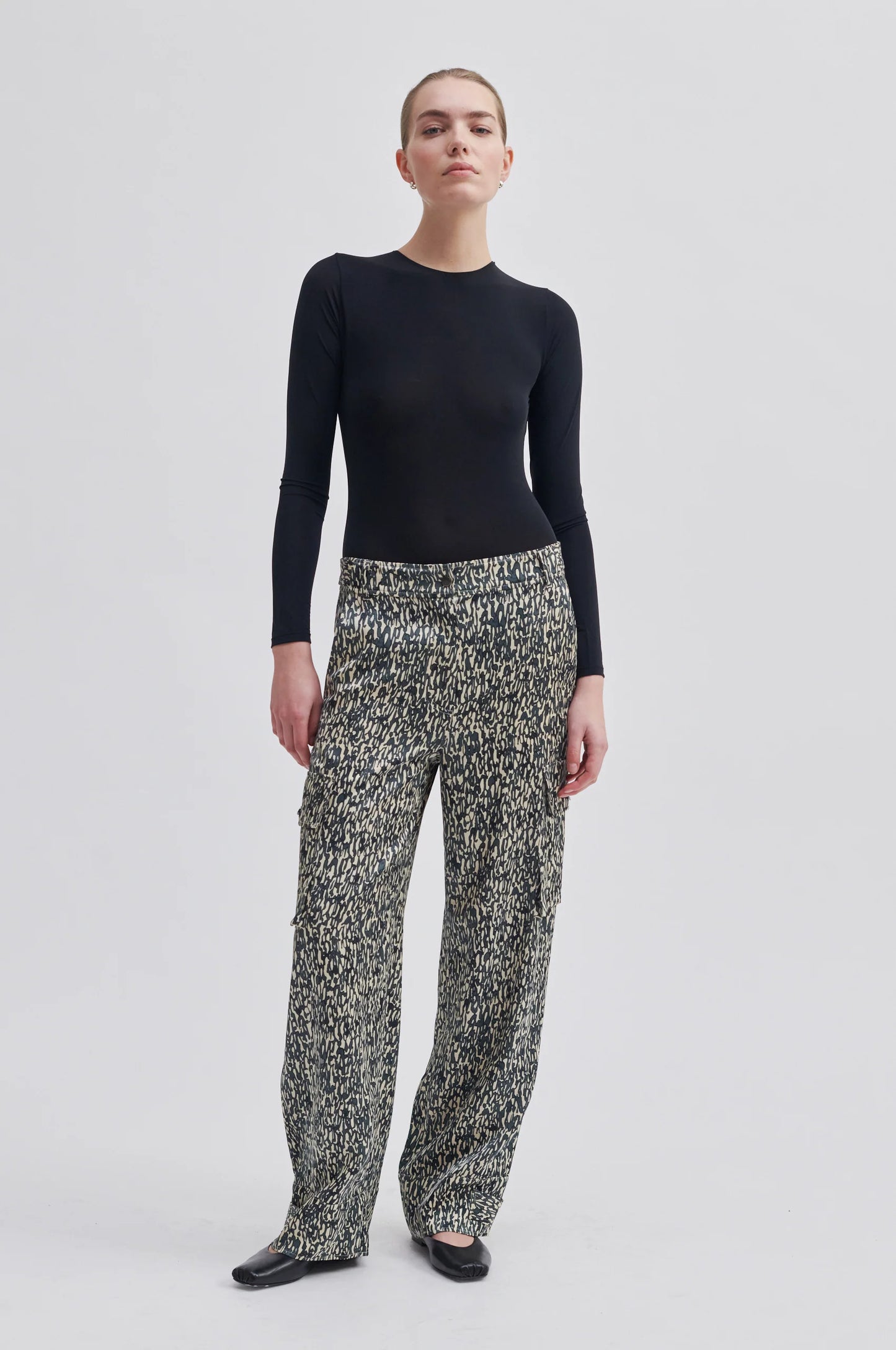 Luna track trousers woodland gray