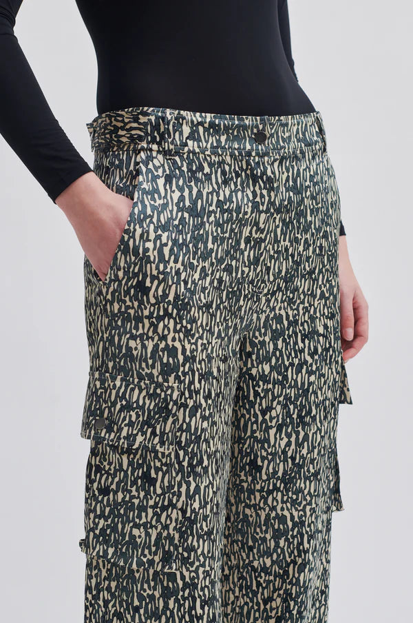 Luna track trousers woodland gray