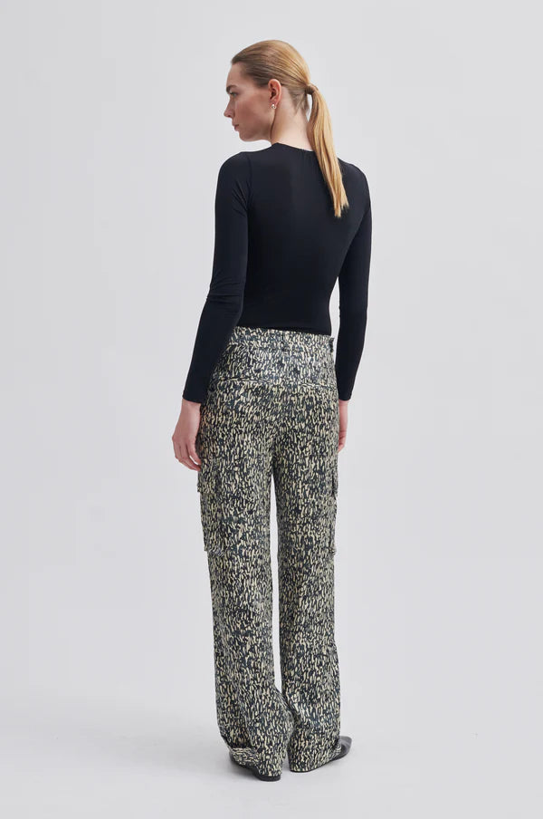 Luna track trousers woodland gray