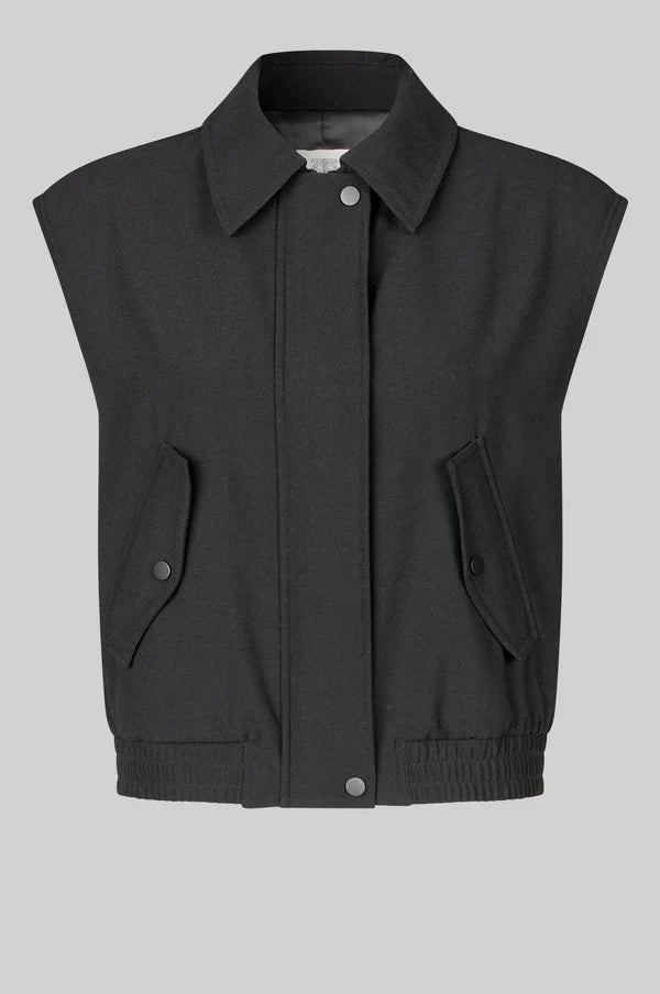 Wales waistcoat black