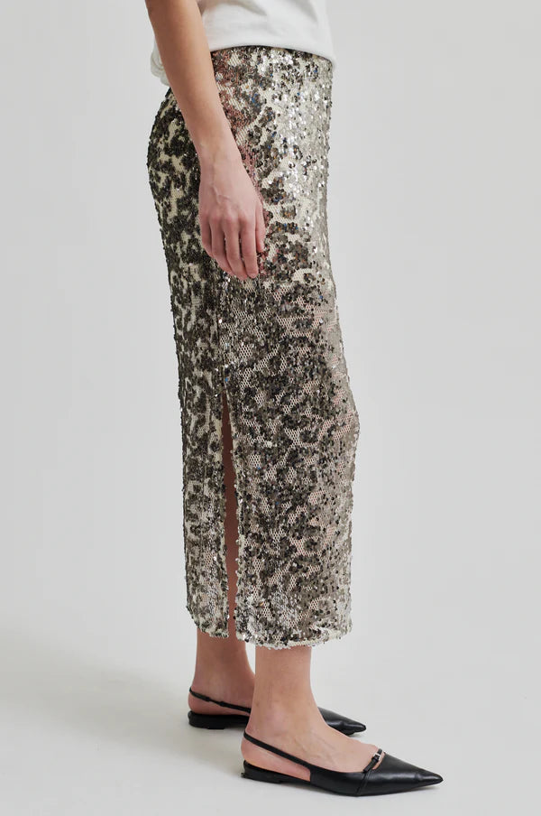 Pailey skirt silver birch