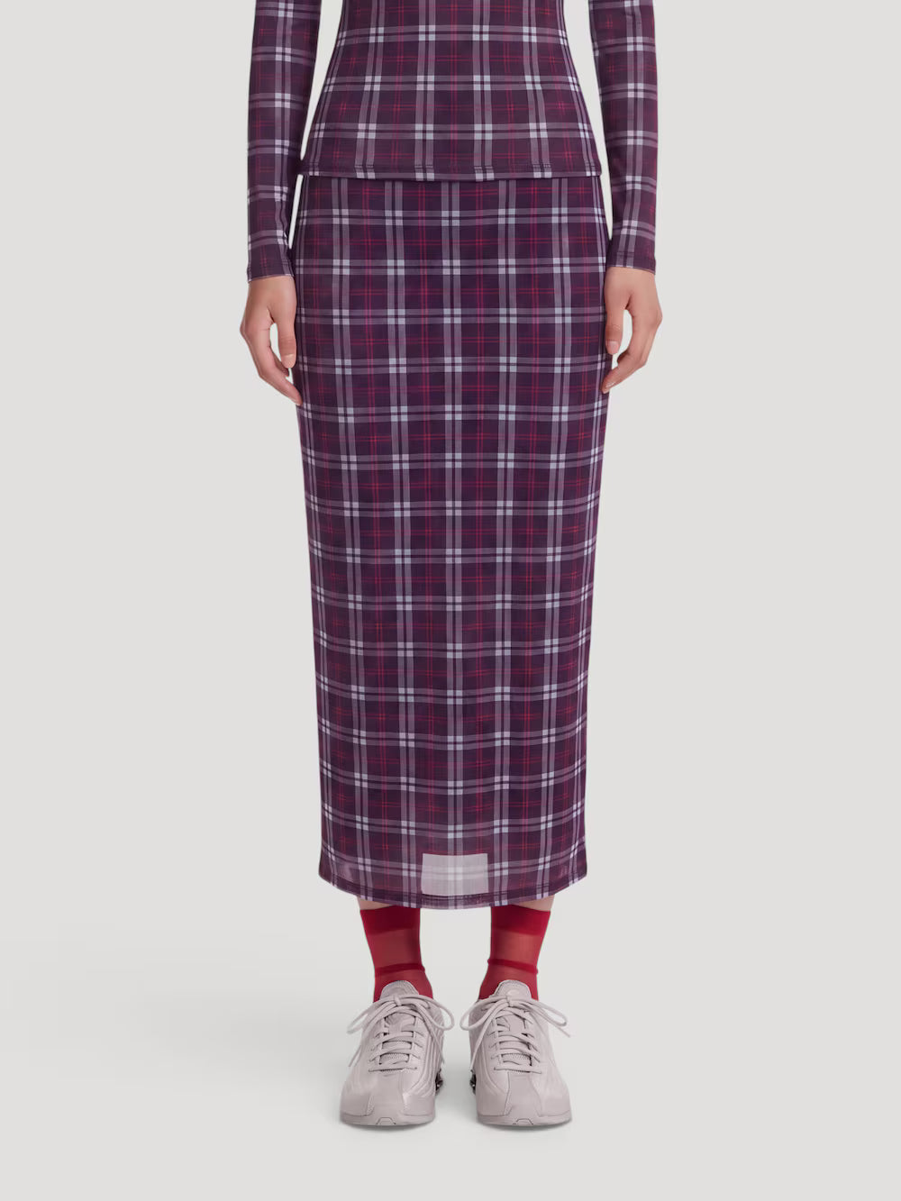 Sofia skirt lila rot