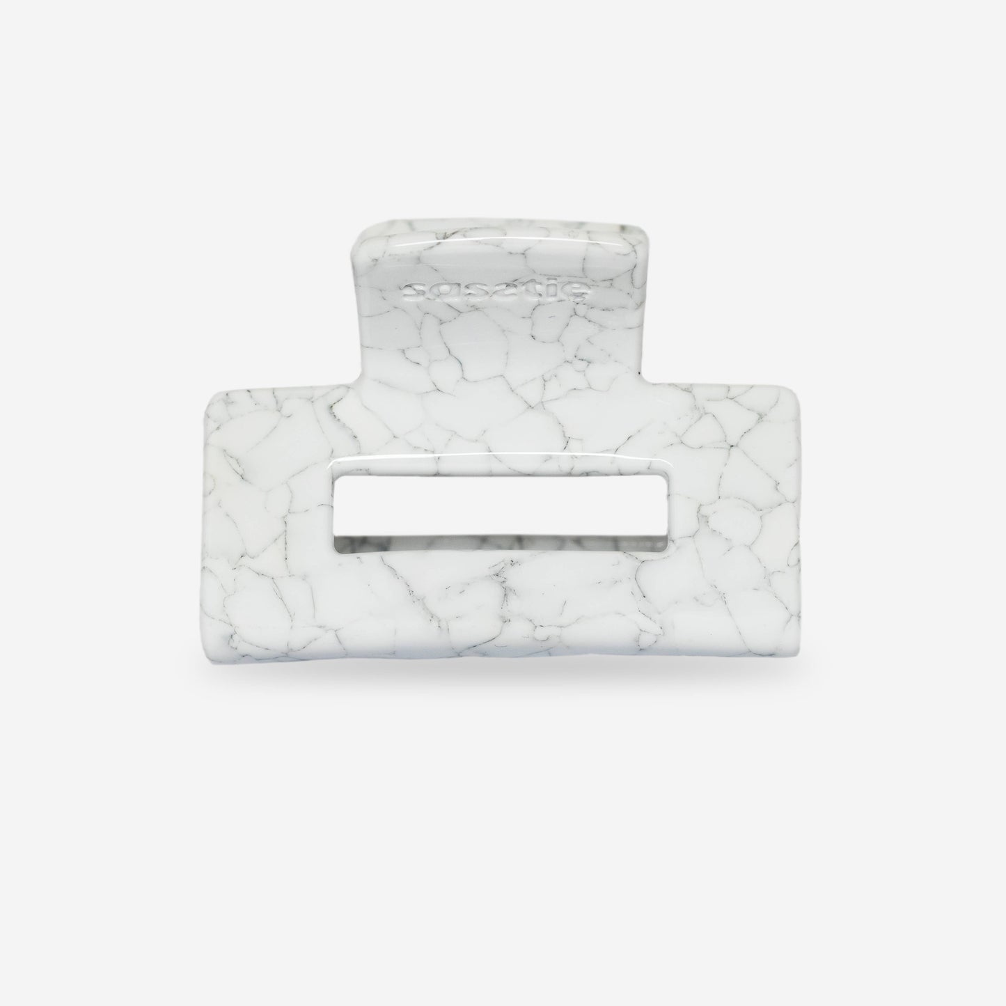 Haarclip - Quad Stone