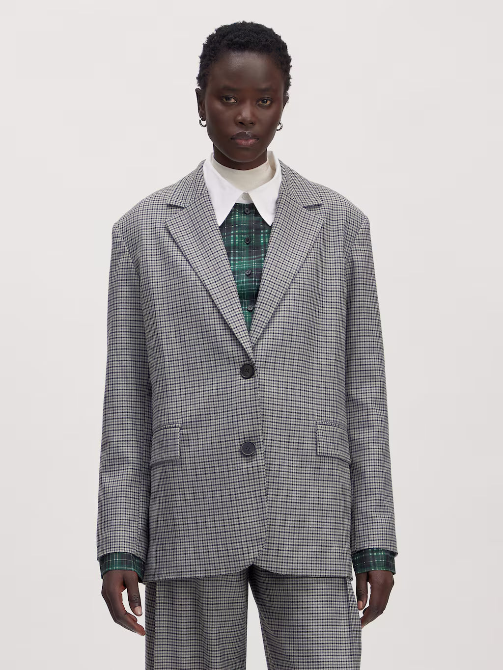 Lanea grey check