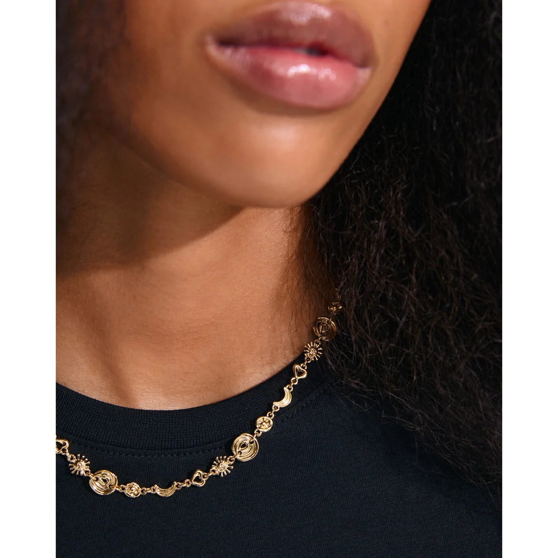 Misha necklace gold