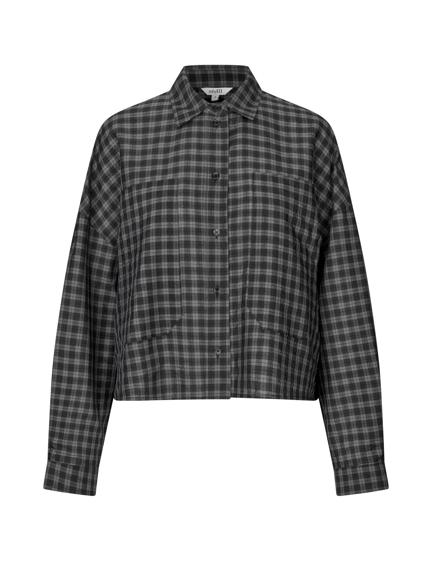 Lanette Shirt black check