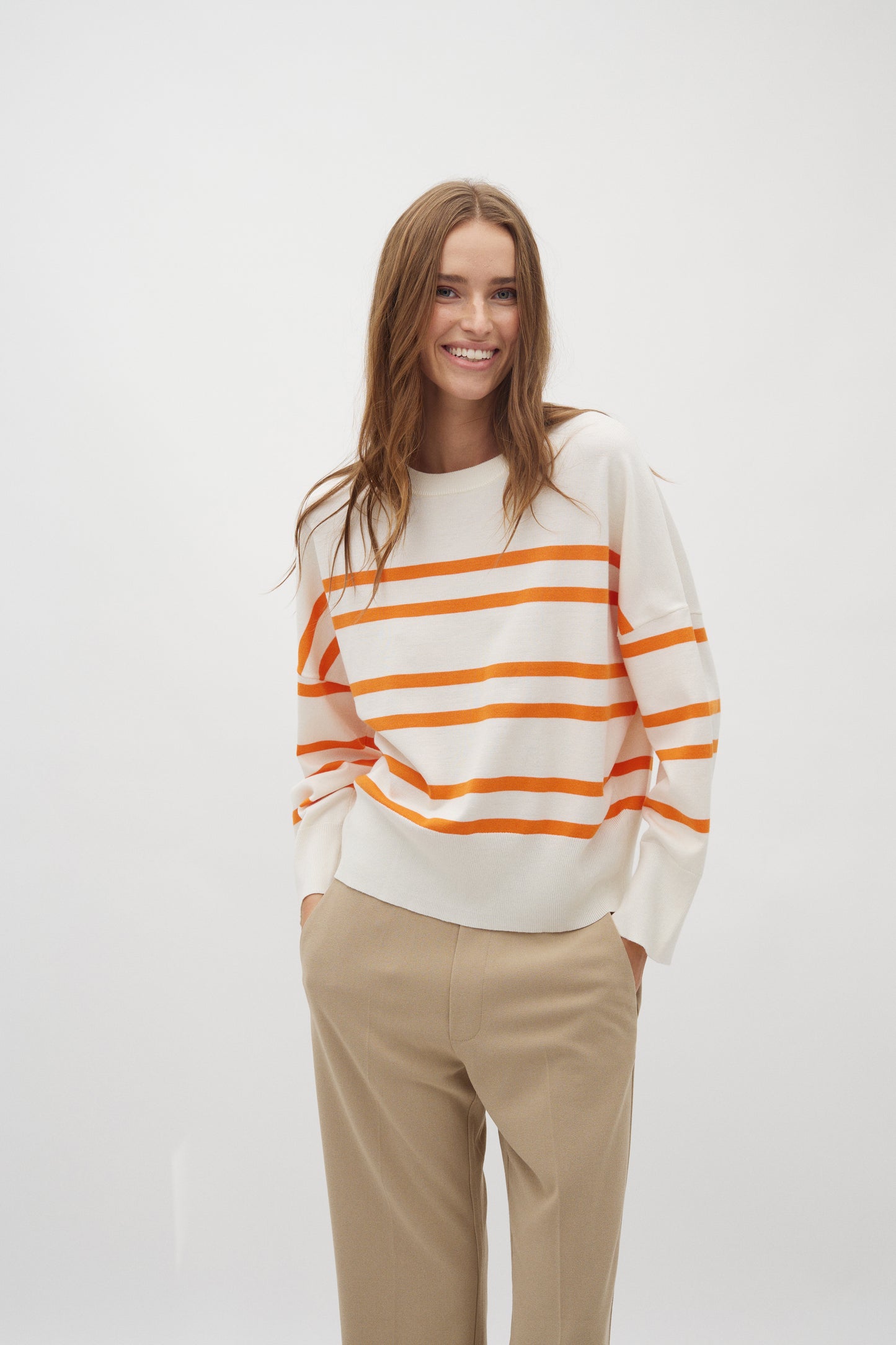 Bravana gillian stripe sugar orange