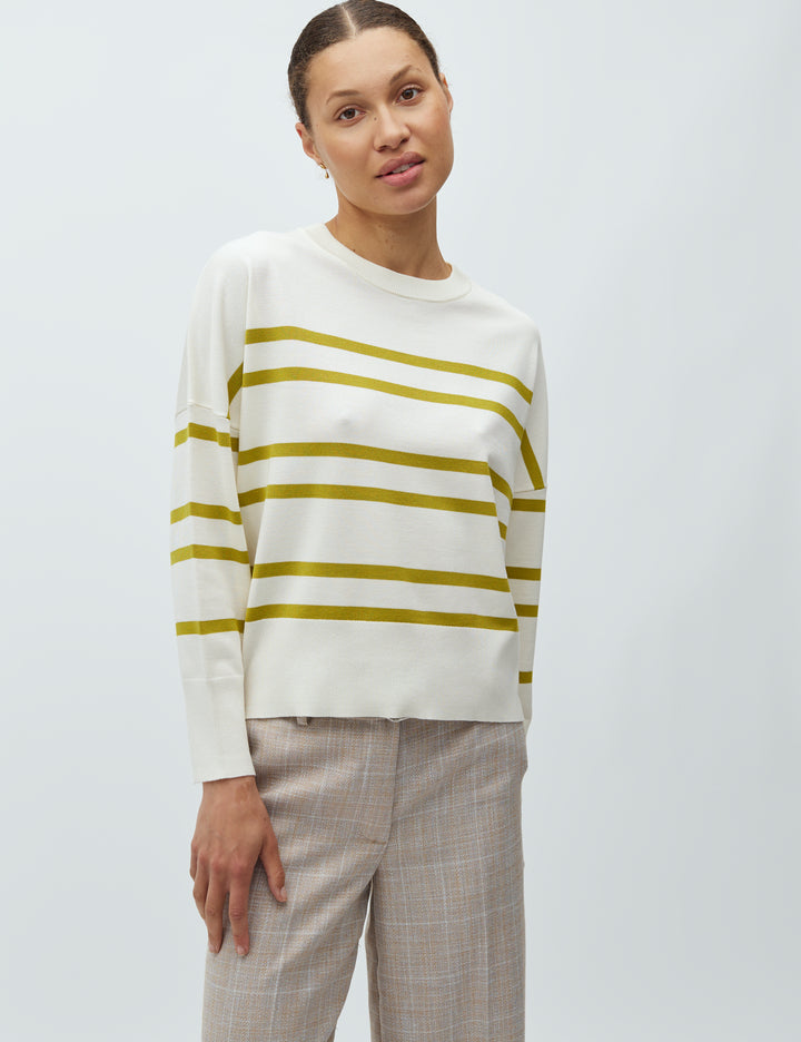 Gillian light peer stripe