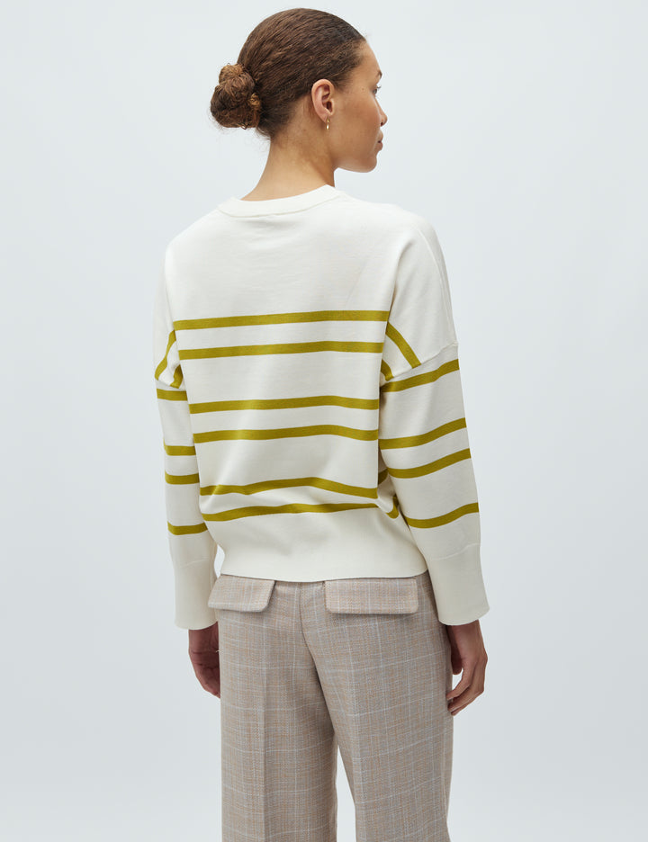 Gillian light peer stripe