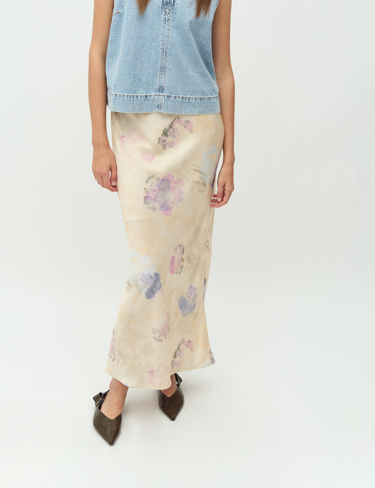 Aninda skirt natural print