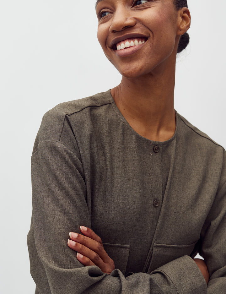 lican shirt deep green