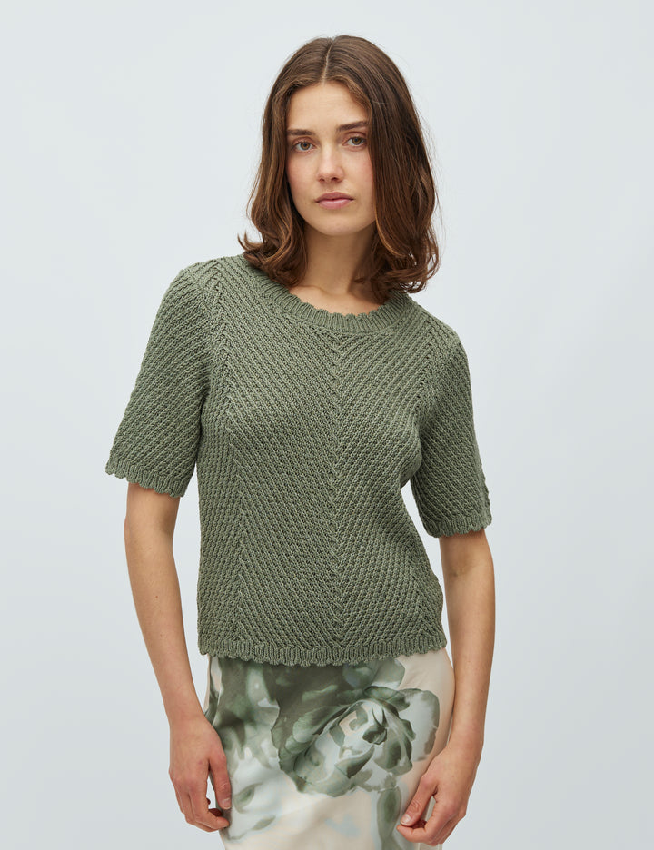 Carla knit sea spray