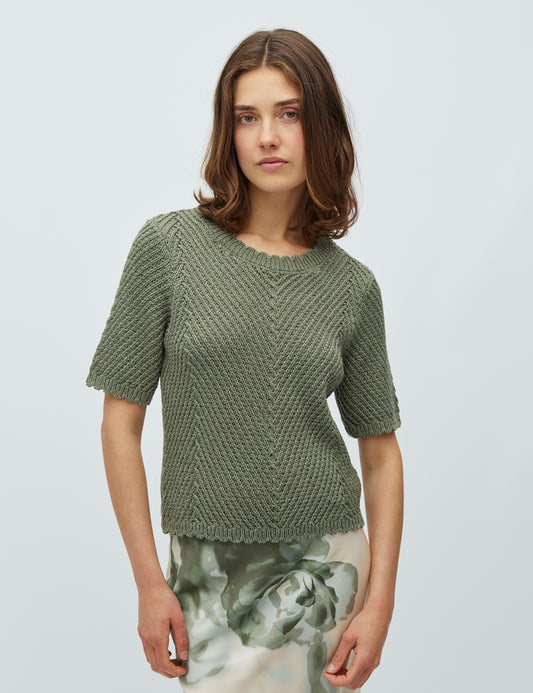 Carla knit sea spray