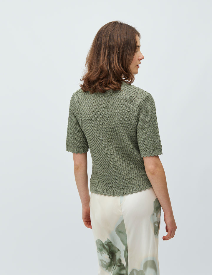 Carla knit sea spray