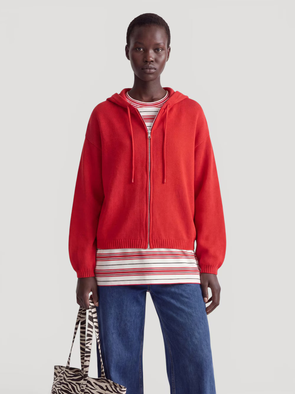 Isela cardigan barbados cherry