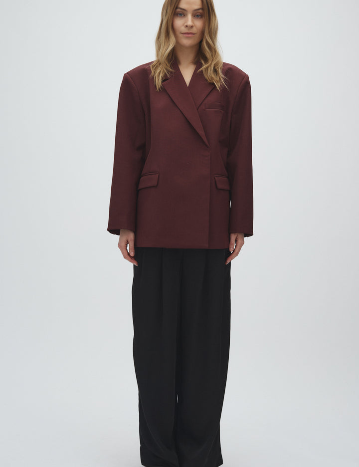 Amariella blazer maroon