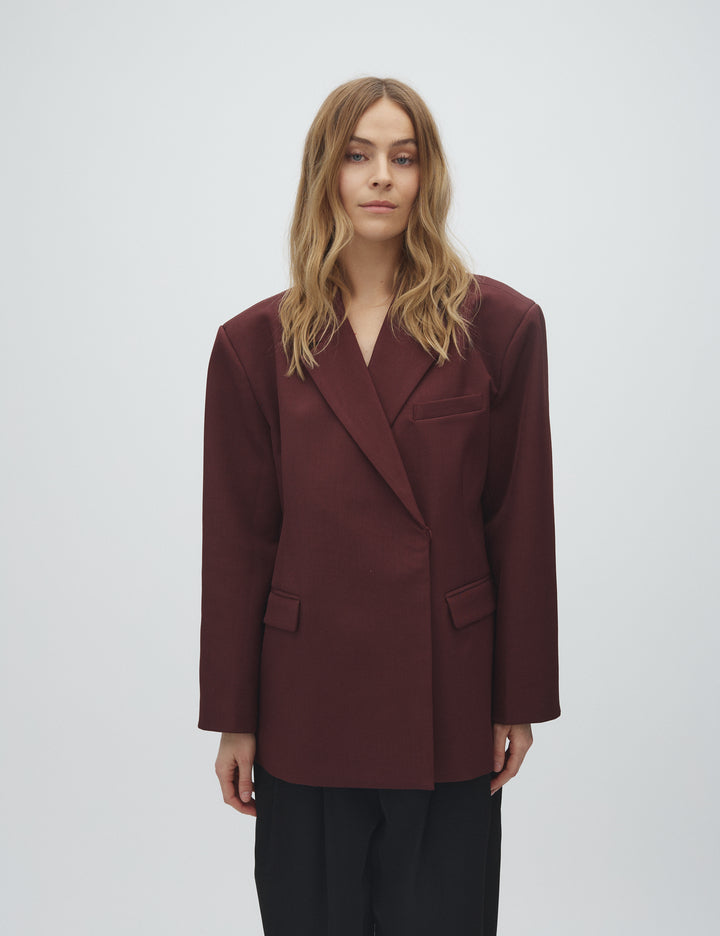 Amariella blazer maroon
