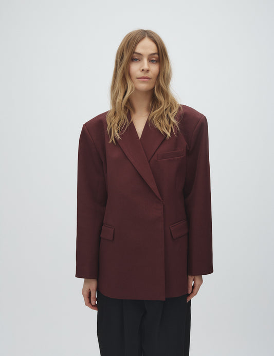 Amariella blazer maroon