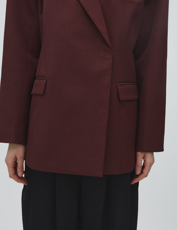 Amariella blazer maroon