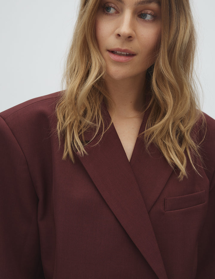 Amariella blazer maroon