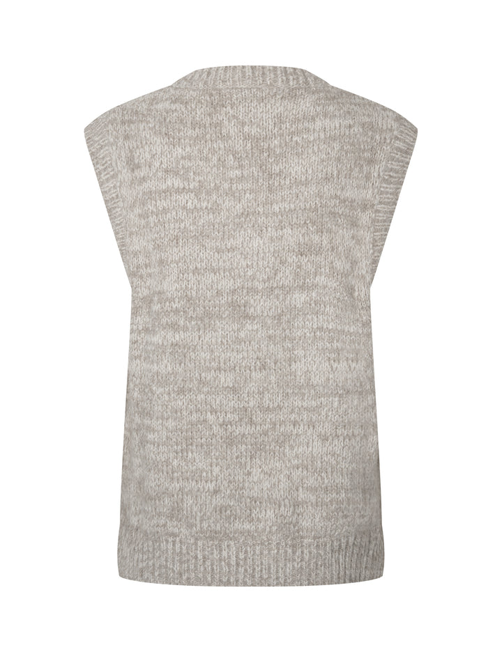 Allia knit oaty melange