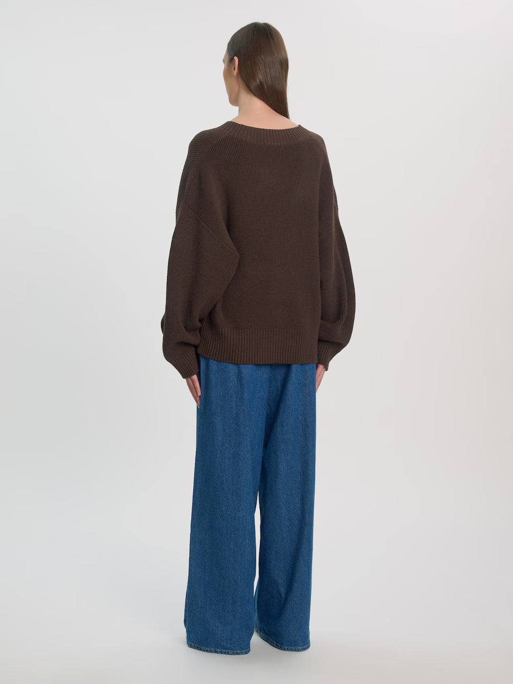 Rae jumper black coffee