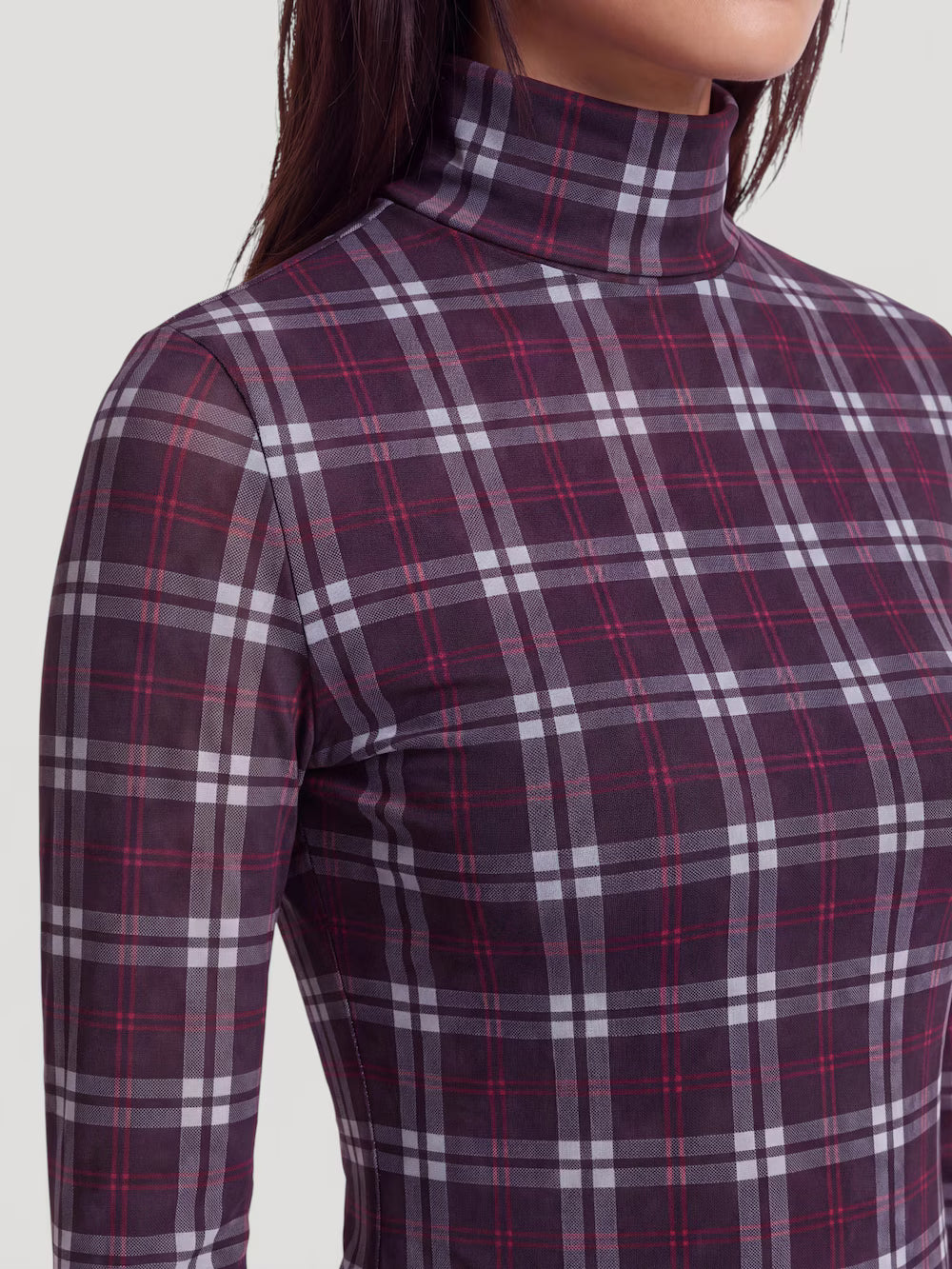 Fiore top lila rot