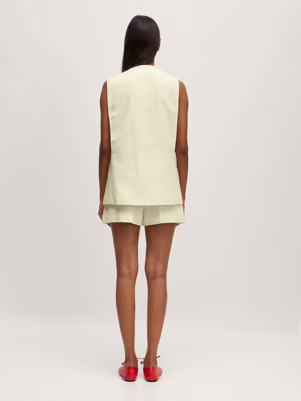 Willow vest double cream