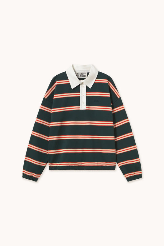 striped sweatshirt base ink blue
