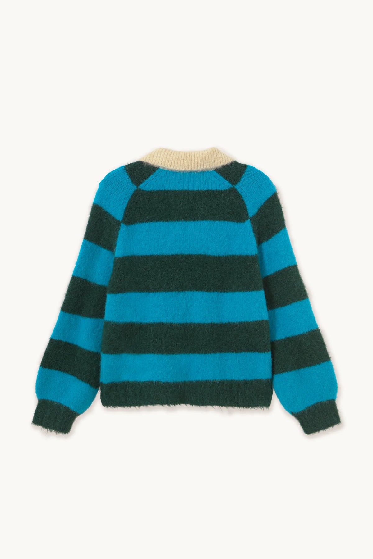 Frank Striped Polo bottle green
