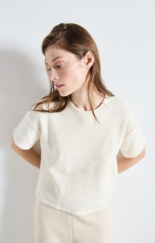 Boby korte mouw ecru