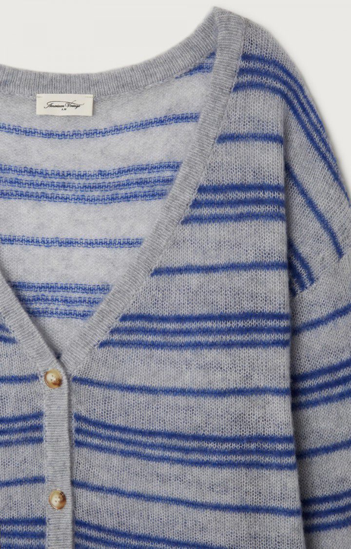 Bodyrow gilet grey striped