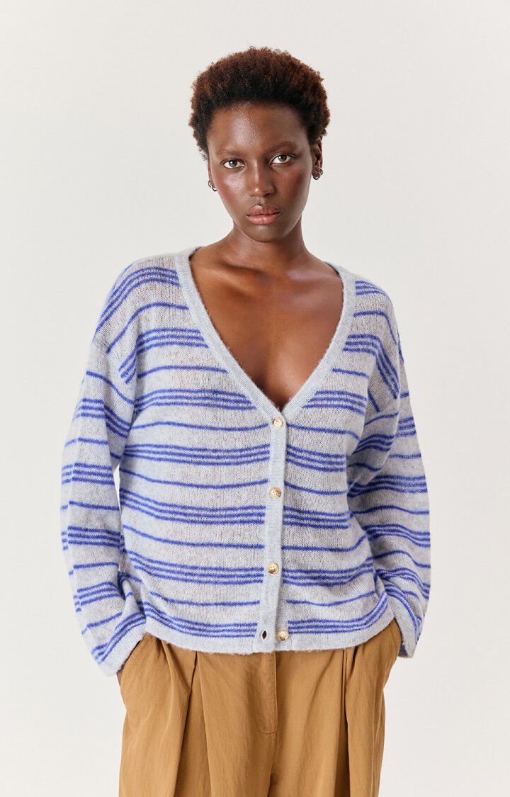 Bodyrow gilet grey striped