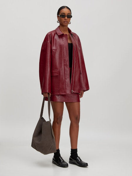 Hovet skirt scarlet sage