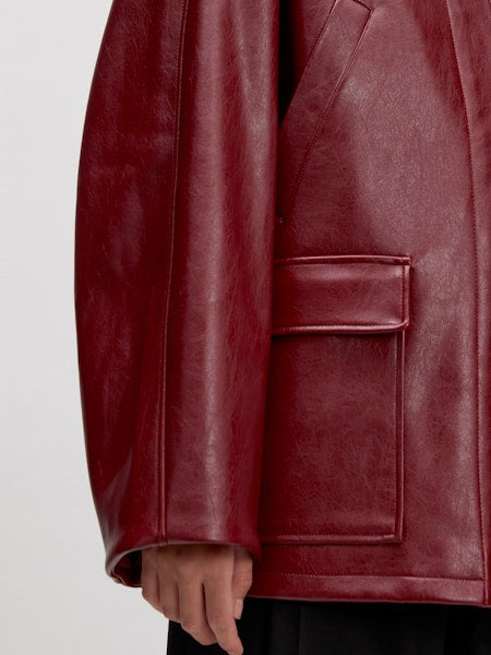 Carin jacket scarlet sage