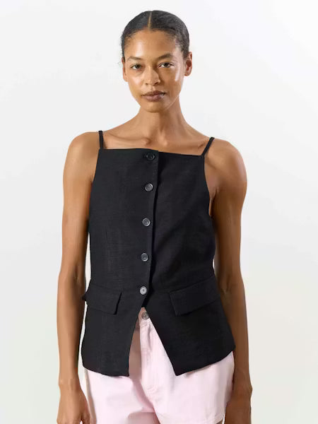 Viola vest black