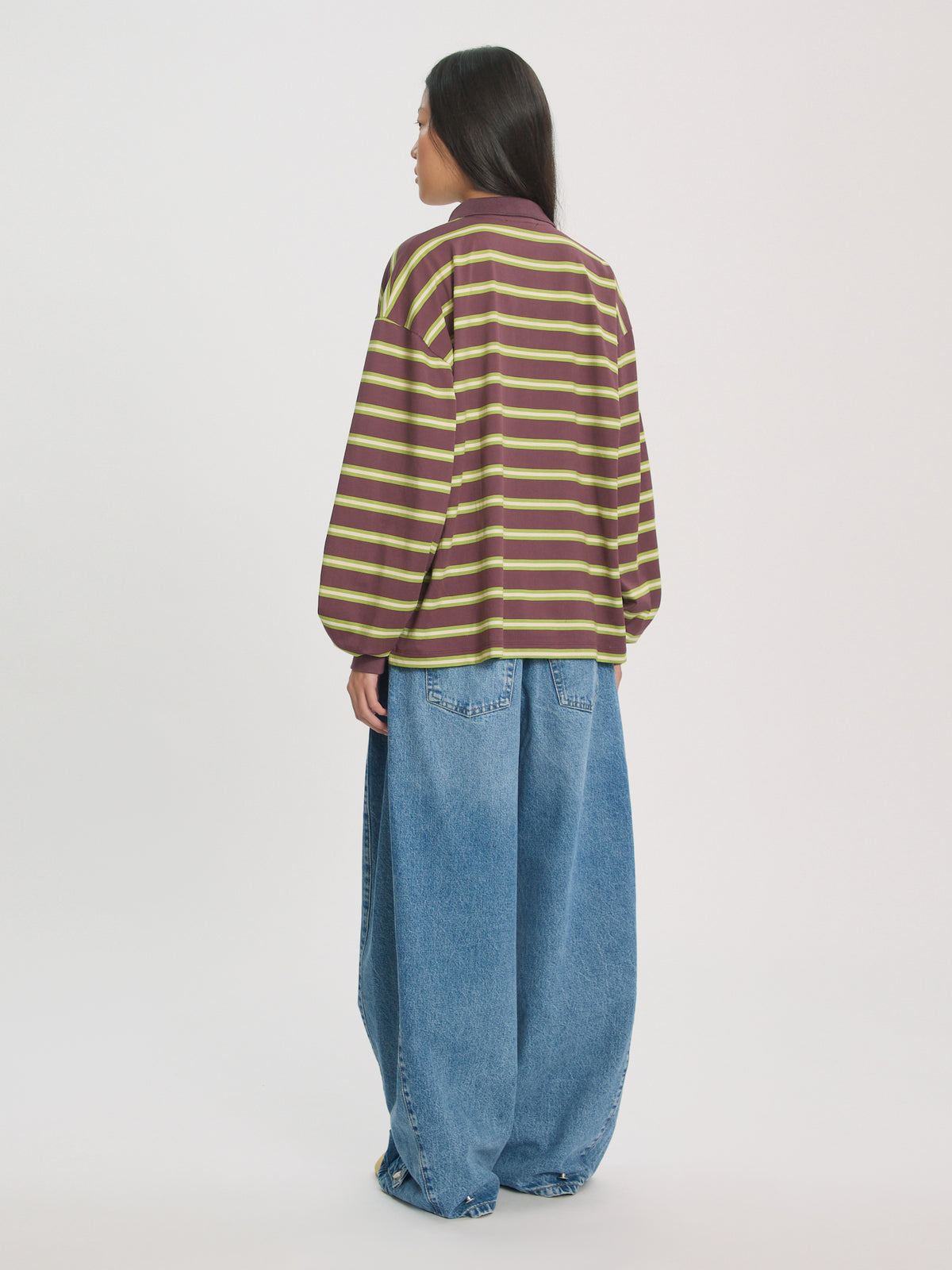 Finette polo stripe
