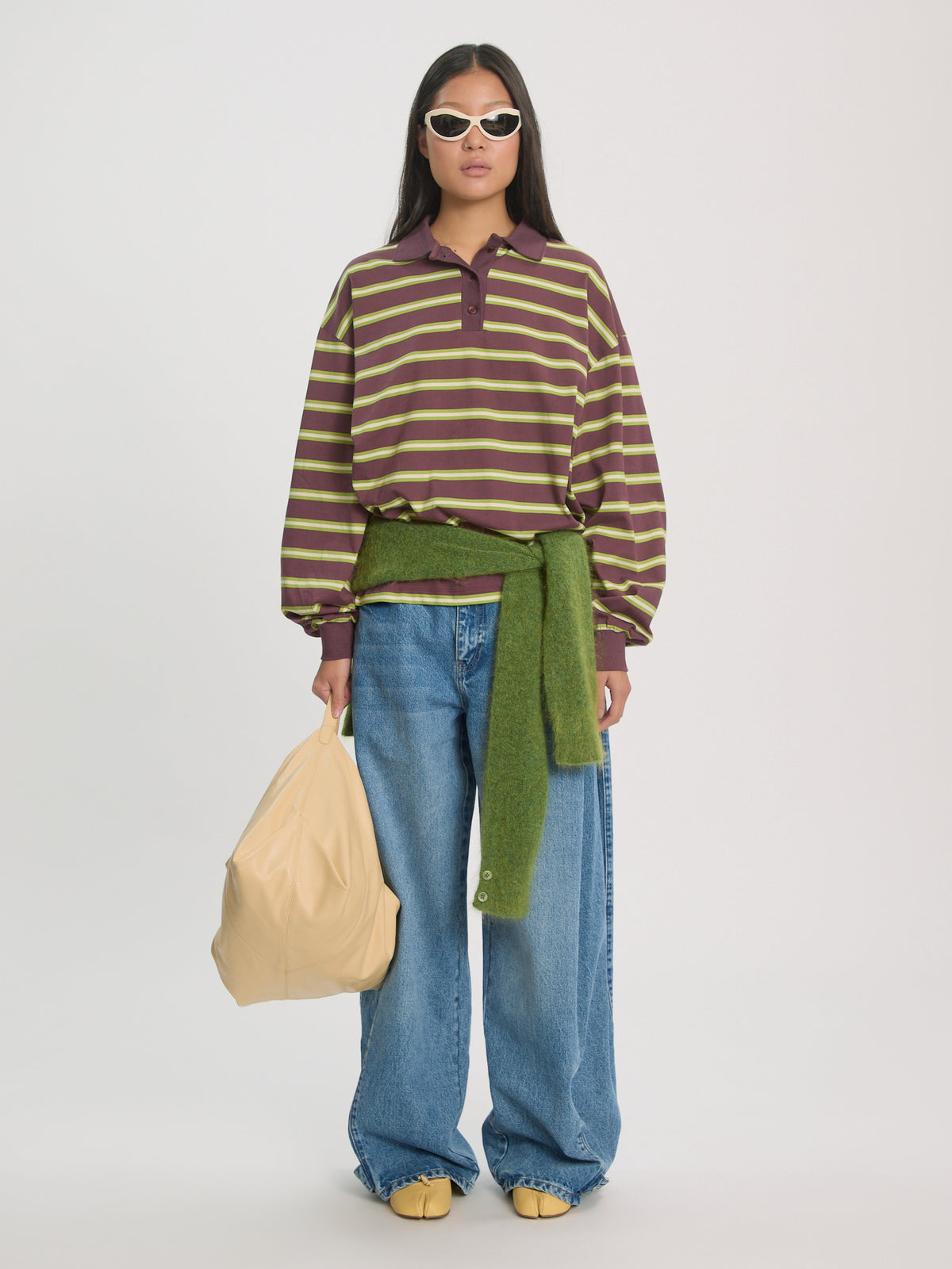 Finette polo stripe