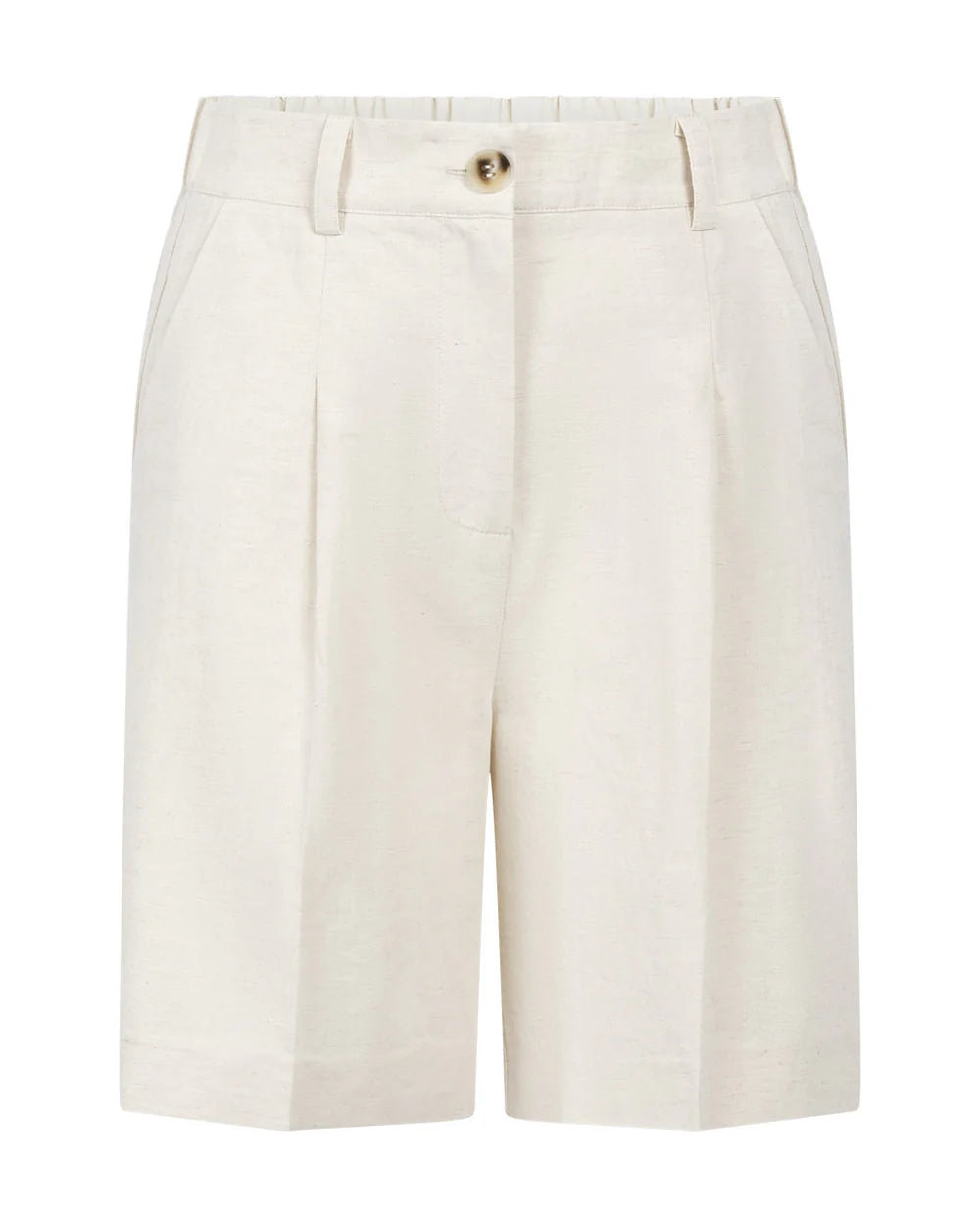Moore linnen short sandshell