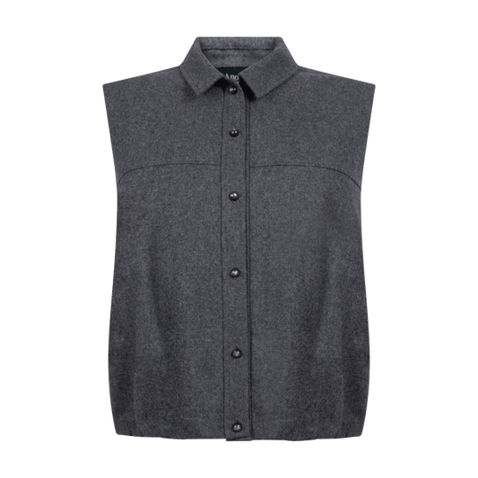 Isabeau shirt dark grey melee